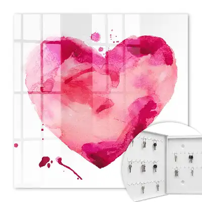 Decorative key box Heart of love energy emotionality