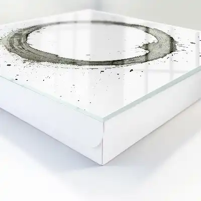 Key cabinet Zen Circle of Paint Splatter