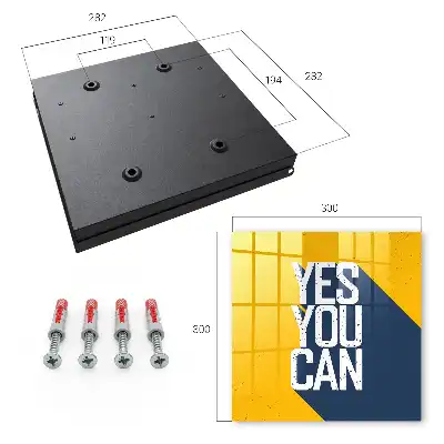 Key cabinet Yes you can with capital letters