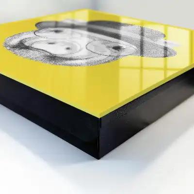 Yellow Pig Wall Mounted Key Box