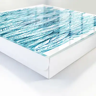 Key box for home Leafy Elegance Blue