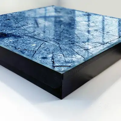 Decorative key box Blue tone texture