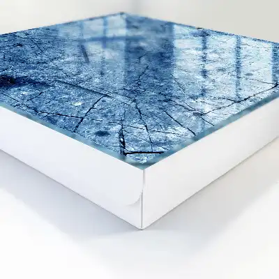 Decorative key box Blue tone texture