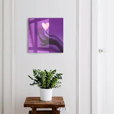 Key box for home Purple Love Contrast of Emotions