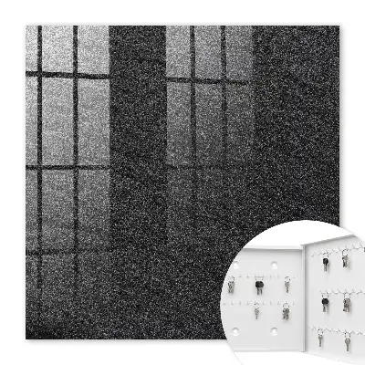 Key cabinet Gray stone grain