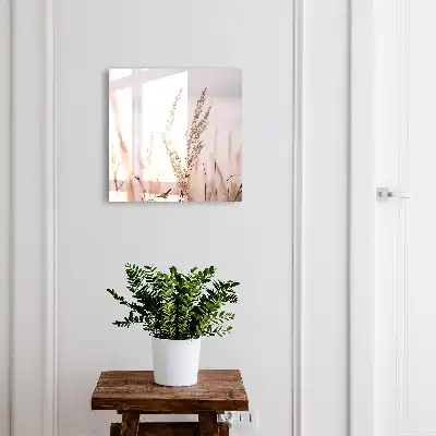 Wall mounted key box Meadow elegance in pastel colors