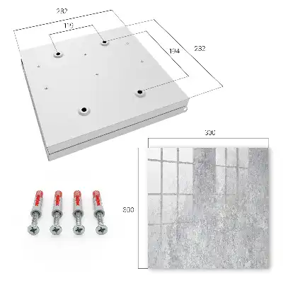 Key cabinet Concrete pattern gray-beige texture