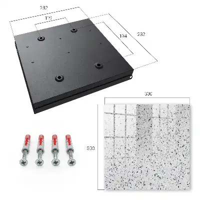 Wall mounted key box Terrazzo style perfect texture
