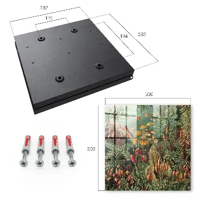 Key box for home Green leaves of warmth
