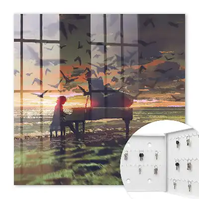 Key cabinet The harmony of nature at sunset