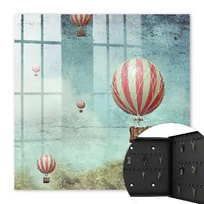 Decorative key box Air dreams in the pastel sky