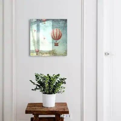 Decorative key box Air dreams in the pastel sky