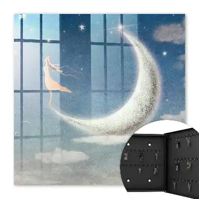 Key box for home Heavenly journey in the form of the moon