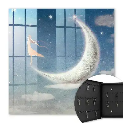 Key box for home Heavenly journey in the form of the moon