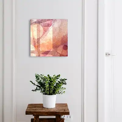 Decorative key box The energy of pink orange abstraction
