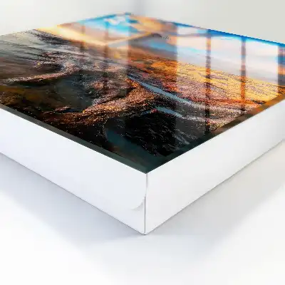 Decorative key box Sunset Lighthouse