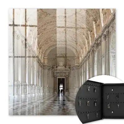 Wall mounted key box Classic architecture with elegant decorations