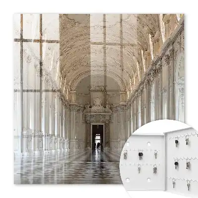 Wall mounted key box Classic architecture with elegant decorations