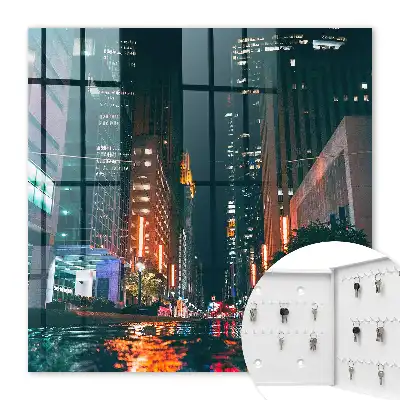 Key cabinet City life full of energy