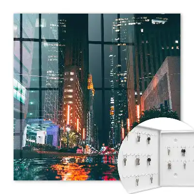 Key cabinet City life full of energy