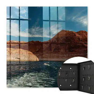 Wall mounted key box Water emotions sports activity