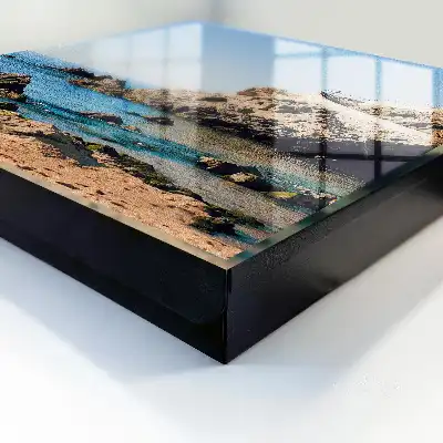 Key box for home Coastal scenery blue sea