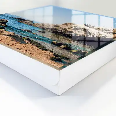 Key box for home Coastal scenery blue sea