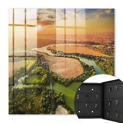Key cabinet Sunset nature landscape