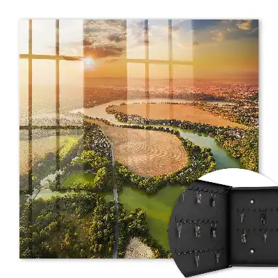 Key cabinet Sunset nature landscape