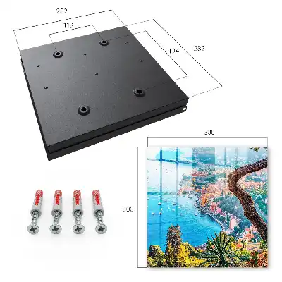Key box for home Holiday landscape of the bay coast