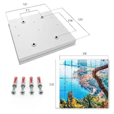 Key box for home Holiday landscape of the bay coast