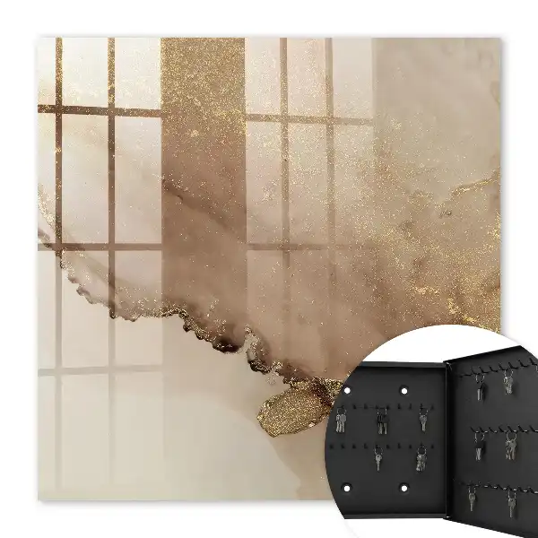 Artistic Abstraction Key Box with Transparency Effect