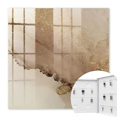 Key box for home Artistic abstraction with transparency effect