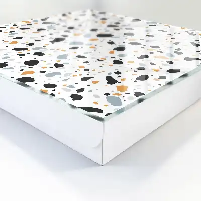 Key box for home Terrazzo pattern harmony of shapes