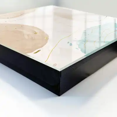 Key box for home Subtle abstraction, calm shades