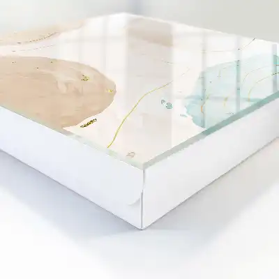 Key box for home Subtle abstraction, calm shades