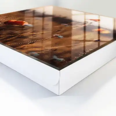 Fields of Poppies Wall Mounted Key Box