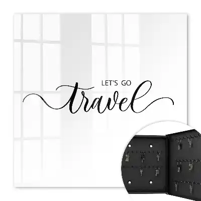 Wall mounted key box A dream journey in an elegant form