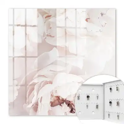 Wall mounted key cabinet Subtle elegance full of lightness