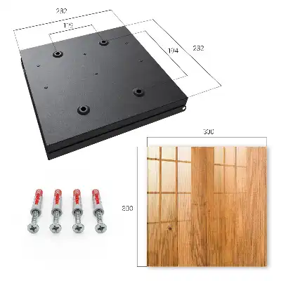 Key box for home Wooden texture adds coziness