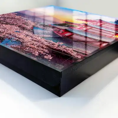 Key box for home Japanese harmony cherry blossoms