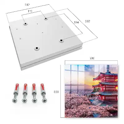 Japanese Cherry Blossom Decorative Wall Key Box