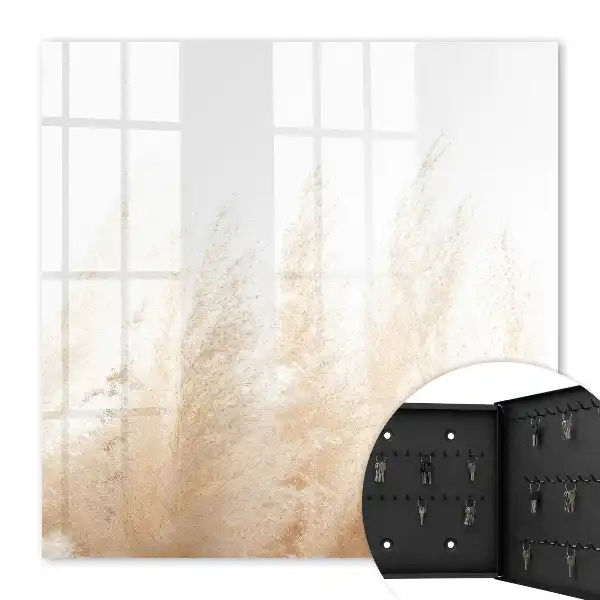Wall mounted key box Soothing nature in tones