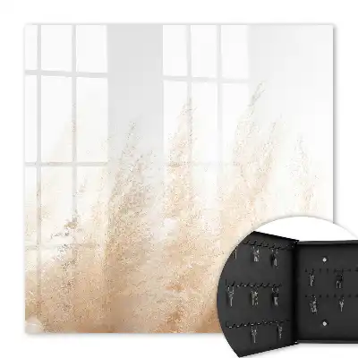 Soothing nature tones wall mounted key box