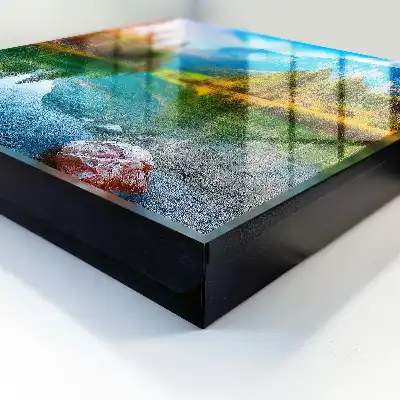 Decorative Mountain Landscape Key Box