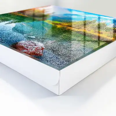 Decorative Mountain Landscape Key Box