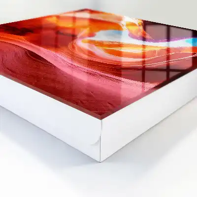 Decorative key box with colorful rocks deep perspective design