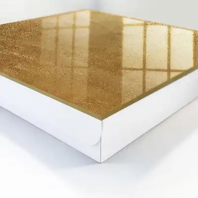 Decorative key box Warm texture with light streaks