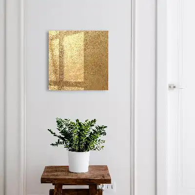 Decorative key box with warm textured light streaks