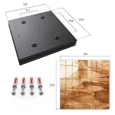 Wooden texture home key box